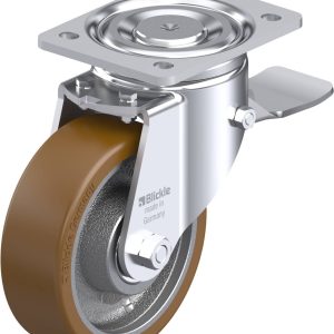Blickle 742158 LH-GB 150K-ST Kółko skrętne z hamulcem Średnica koła: 150 mm Maksymalne obciążenie: 800 kg 1 szt.