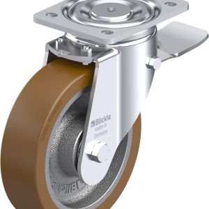 Blickle 852576 LH-GB 180K-ST Kółko skrętne z hamulcem Średnica koła: 180 mm Maksymalne obciążenie: 900 kg 1 szt. Blickle 852576 LH-GB 180K-ST Kółko skrętne z hamulcem Średnica koła: 180 mm Maksymalne obciążenie: 900 kg 1 szt.