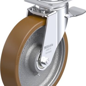 Blickle 755326 LH-GB 250K-ST Kółko skrętne z hamulcem Średnica koła: 250 mm Maksymalne obciążenie: 900 kg 1 szt. Blickle 755326 LH-GB 250K-ST Kółko skrętne z hamulcem Średnica koła: 250 mm Maksymalne obciążenie: 900 kg 1 szt.