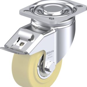 Blickle 610717 LH-GSPO 100K-1-FI Kółko skrętne z hamulcem Średnica koła: 100 mm Maksymalne obciążenie: 700 kg 1 szt. Blickle 610717 LH-GSPO 100K-1-FI Kółko skrętne z hamulcem Średnica koła: 100 mm Maksymalne obciążenie: 700 kg 1 szt.
