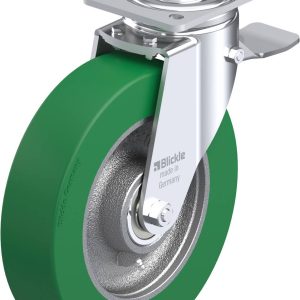 Blickle 852395 LH-GST 250K-ST Kółko skrętne z hamulcem Średnica koła: 250 mm Maksymalne obciążenie: 900 kg 1 szt. Blickle 852395 LH-GST 250K-ST Kółko skrętne z hamulcem Średnica koła: 250 mm Maksymalne obciążenie: 900 kg 1 szt.