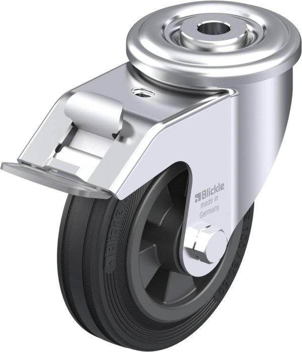 Blickle 521062 LER-VPP 100R-FI Kółko skrętne z hamulcem Średnica koła: 100 mm Maksymalne obciążenie: 70 kg 1 szt.