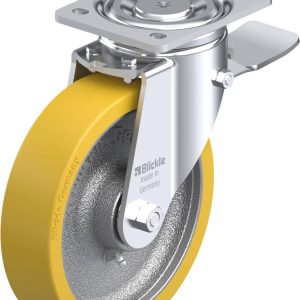 Blickle 295014 LH-GTH 200K-ST Kółko skrętne z hamulcem Średnica koła: 200 mm Maksymalne obciążenie: 900 kg 1 szt.