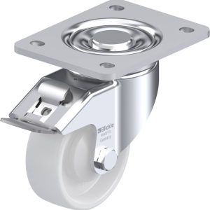 Blickle 614818 LH-PO 100KA-3-FI Kółko skrętne z hamulcem Średnica koła: 100 mm Maksymalne obciążenie: 280 kg 1 szt. Blickle 614818 LH-PO 100KA-3-FI Kółko skrętne z hamulcem Średnica koła: 100 mm Maksymalne obciążenie: 280 kg 1 szt.