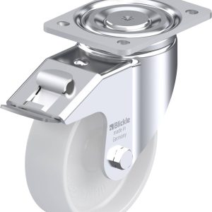 Blickle 537902 LH-PO 150G-FI Kółko skrętne z hamulcem Średnica koła: 150 mm Maksymalne obciążenie: 400 kg 1 szt. Blickle 537902 LH-PO 150G-FI Kółko skrętne z hamulcem Średnica koła: 150 mm Maksymalne obciążenie: 400 kg 1 szt.
