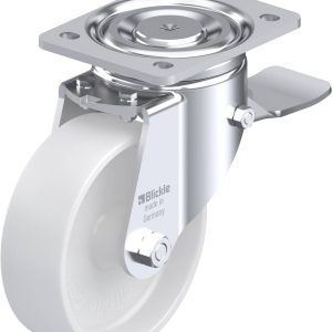 Blickle 11593 LH-PO 150G-ST Kółko skrętne z hamulcem Średnica koła: 150 mm Maksymalne obciążenie: 400 kg 1 szt. Blickle 11593 LH-PO 150G-ST Kółko skrętne z hamulcem Średnica koła: 150 mm Maksymalne obciążenie: 400 kg 1 szt.