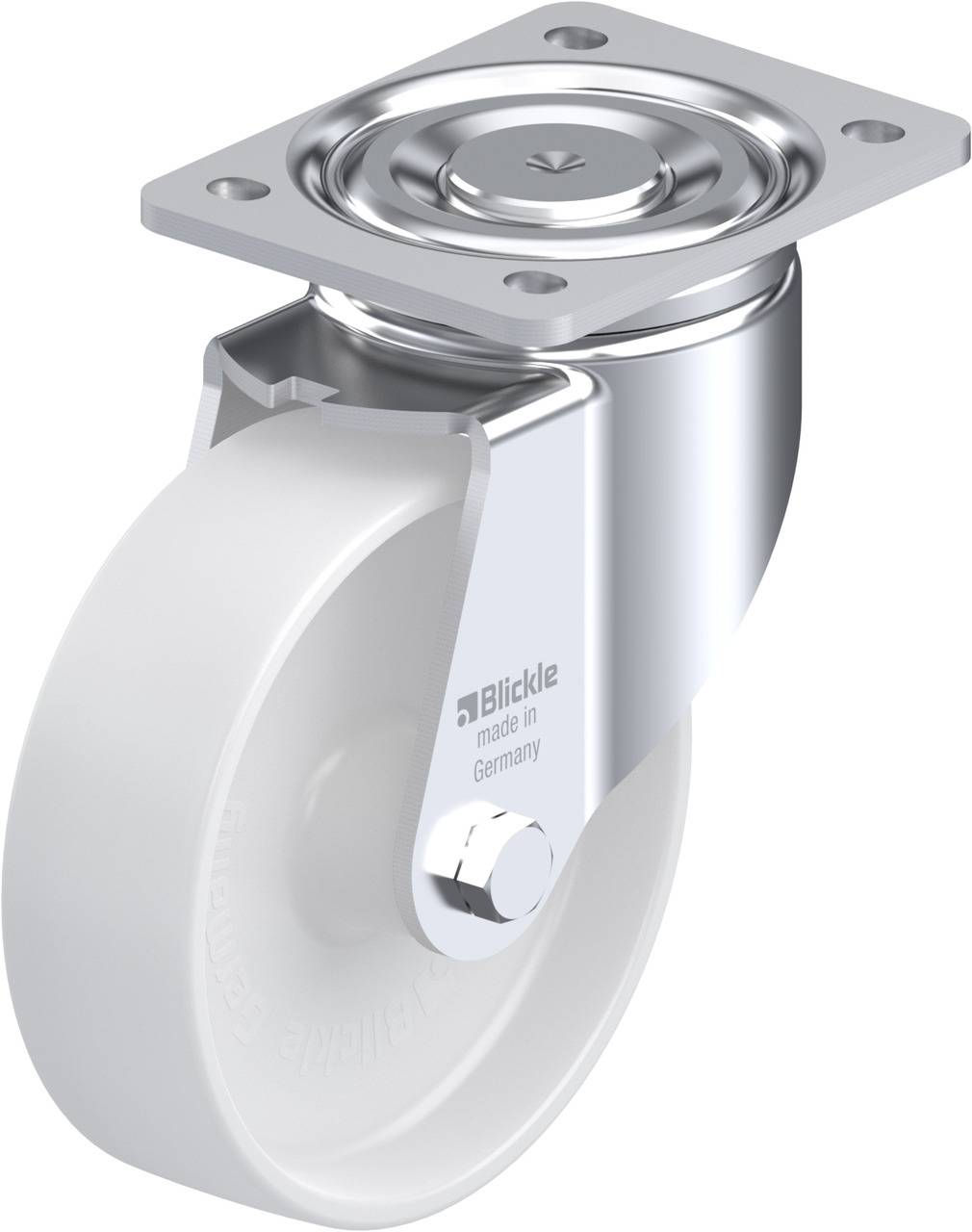 Blickle 580373 LH-PO 160G Kółko skrętne Średnica koła: 160 mm Maksymalne obciążenie: 450 kg 1 szt. - obrazek 1