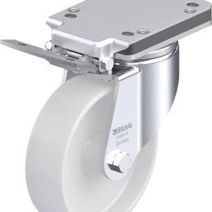 Blickle 672485 LH-PO 160G-IS Kółko skrętne z hamulcem Średnica koła: 160 mm Maksymalne obciążenie: 450 kg 1 szt. Blickle 672485 LH-PO 160G-IS Kółko skrętne z hamulcem Średnica koła: 160 mm Maksymalne obciążenie: 450 kg 1 szt.