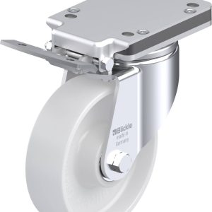 Blickle 608554 LH-PO 160K-IS Kółko skrętne z hamulcem Średnica koła: 160 mm Maksymalne obciążenie: 450 kg 1 szt. Blickle 608554 LH-PO 160K-IS Kółko skrętne z hamulcem Średnica koła: 160 mm Maksymalne obciążenie: 450 kg 1 szt.