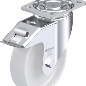 Blickle 666537 LH-PO 175G-FI Kółko skrętne z hamulcem Średnica koła: 175 mm Maksymalne obciążenie: 500 kg 1 szt. Blickle 666537 LH-PO 175G-FI Kółko skrętne z hamulcem Średnica koła: 175 mm Maksymalne obciążenie: 500 kg 1 szt.
