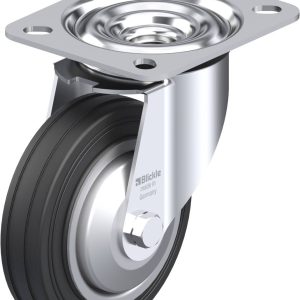 Blickle 287565 LE-VE 100R-FA Kółko skrętne Średnica koła: 100 mm Maksymalne obciążenie: 70 kg 1 szt.