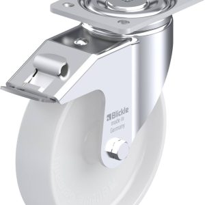 Blickle 598318 LH-PO 200G-FI Kółko skrętne z hamulcem Średnica koła: 200 mm Maksymalne obciążenie: 600 kg 1 szt. Blickle 598318 LH-PO 200G-FI Kółko skrętne z hamulcem Średnica koła: 200 mm Maksymalne obciążenie: 600 kg 1 szt.