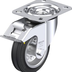 Blickle 604785 LE-VE 100R-FI-EL Kółko skrętne z hamulcem Średnica koła: 100 mm Maksymalne obciążenie: 70 kg 1 szt. Blickle 604785 LE-VE 100R-FI-EL Kółko skrętne z hamulcem Średnica koła: 100 mm Maksymalne obciążenie: 70 kg 1 szt.