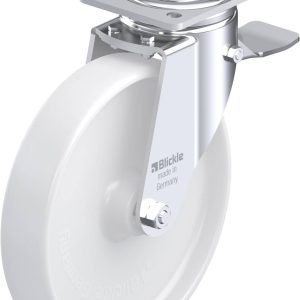 Blickle 11650 LH-PO 250G-ST Kółko skrętne z hamulcem Średnica koła: 250 mm Maksymalne obciążenie: 900 kg 1 szt. Blickle 11650 LH-PO 250G-ST Kółko skrętne z hamulcem Średnica koła: 250 mm Maksymalne obciążenie: 900 kg 1 szt.