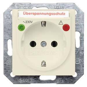 Siemens Osprzęt elektroinstalacyjny Gniazdo z uziemieniem Delta biały 5UB1565 1 szt.