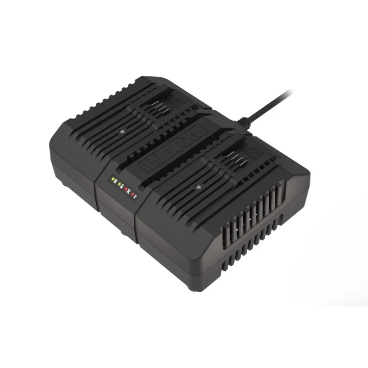 Dwuportowa ładowarka PowerShare 20 V Worx WA3883 - obrazek 1