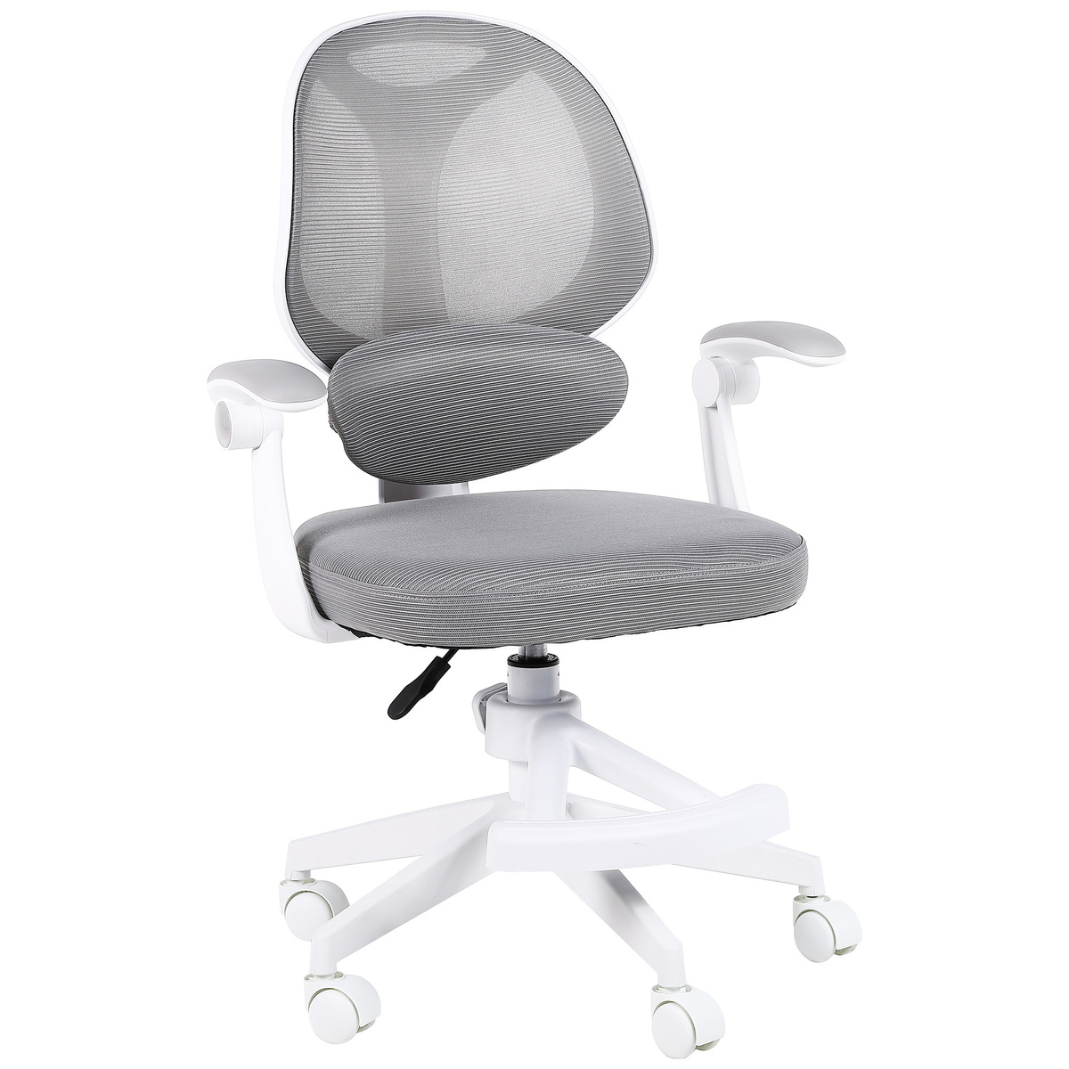 Fotel obrotowy Belivio VIVO szary - obrazek 1