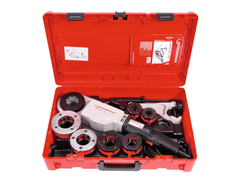 Gwintownica elektryczna Rothenberger SUPERTRONIC 2000 - zestaw, BSPT R, 1/2-2", 230V 71256 - obrazek 1