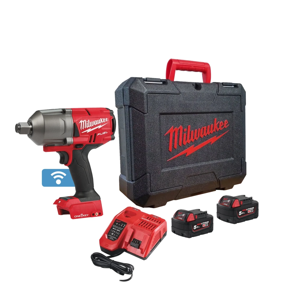 Klucz udarowy Milwaukee M18 ONEFHIWF34-502X - obrazek 1