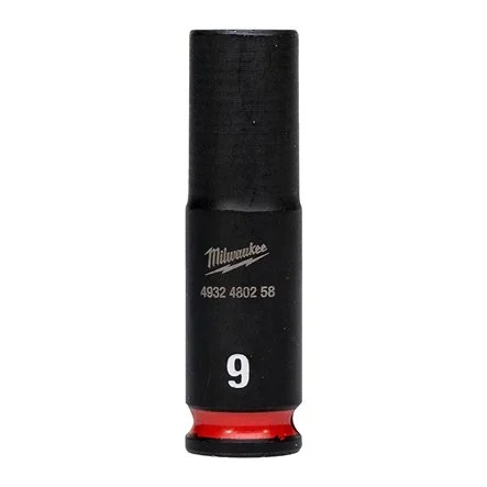 Nasadka udarowa Milwauke SHOCKWAVE™ Impact Duty 1/4″ rozmiar 9 mm