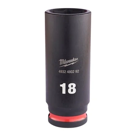 Nasadka udarowa Milwauke SHOCKWAVE™ Impact Duty 3/8" rozmiar 18 mm - obrazek 1