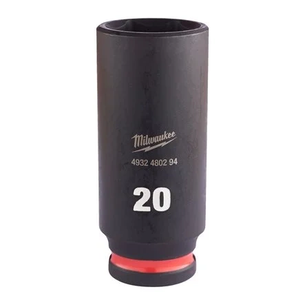 Nasadka udarowa Milwauke SHOCKWAVE™ Impact Duty 3/8" rozmiar 20 mm - obrazek 1