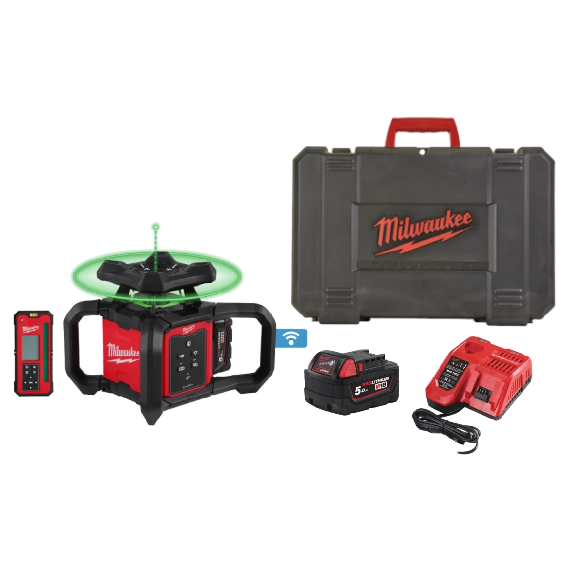 Niewlator laserowy Milwaukee M18 RLOHVG300-501C - obrazek 1