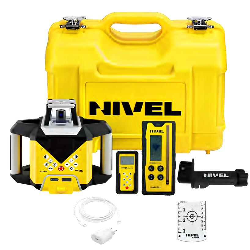 Niwelator laserowy Nivel NL620R Digital (czerwony) - obrazek 1