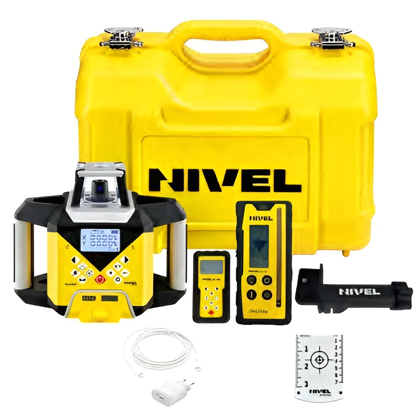 Niwelator laserowy Nivel NL640R Digital (czerwony) - obrazek 1
