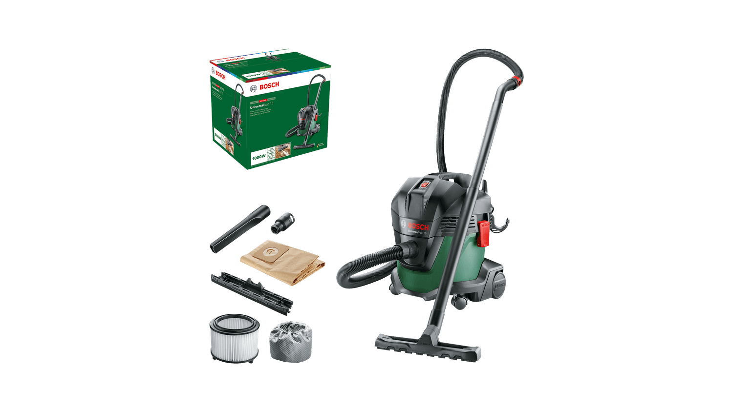 Odkurzacz przemysłowy Bosch UniversalVac 15 (06033D1100) - obrazek 1