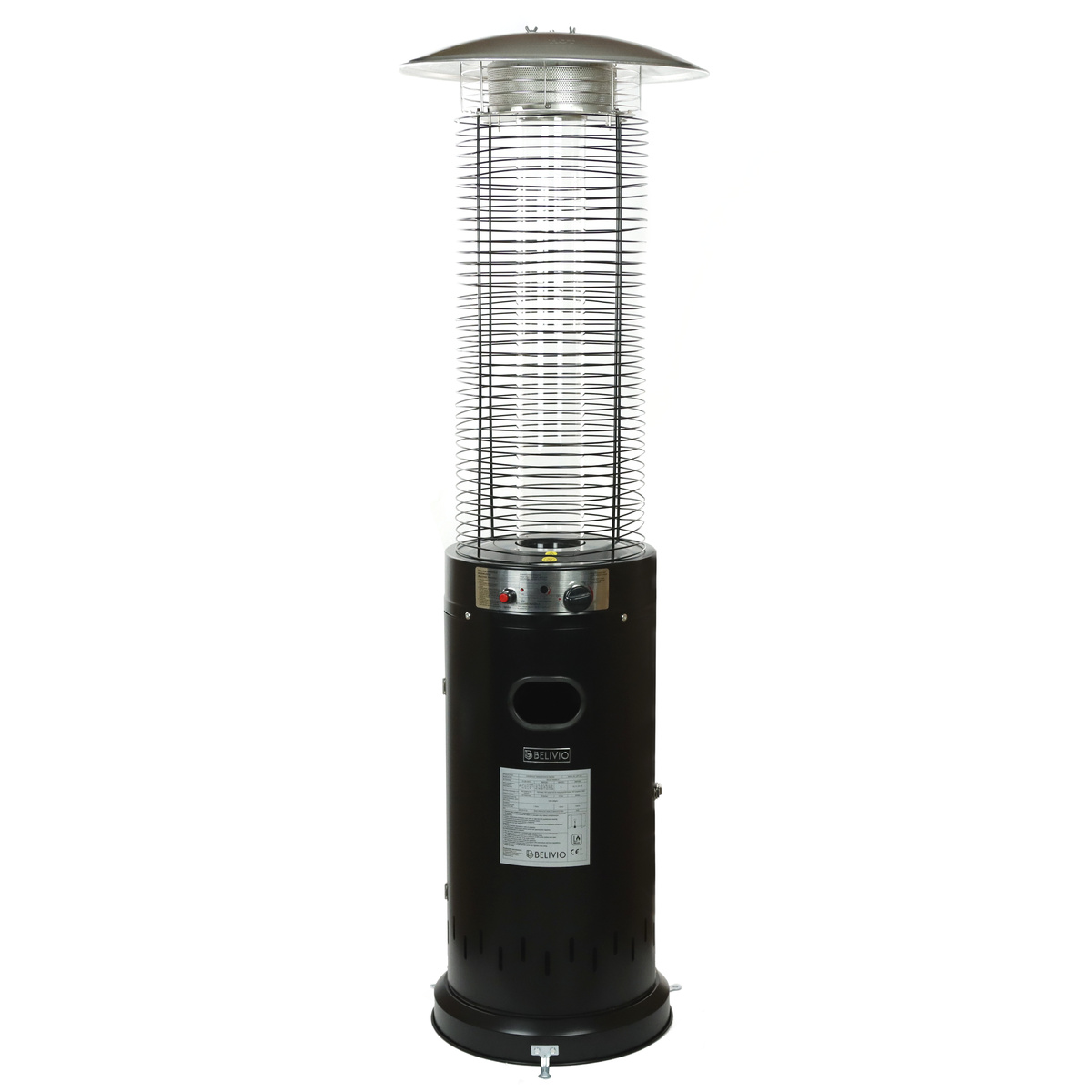 Parasol grzewczy Belivio SOLEN czarny - obrazek 1
