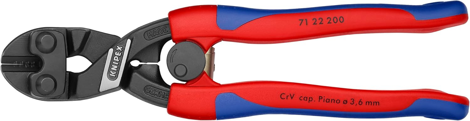 Przegubowe szczypce tnące Knipex 71 22 200 - obrazek 1