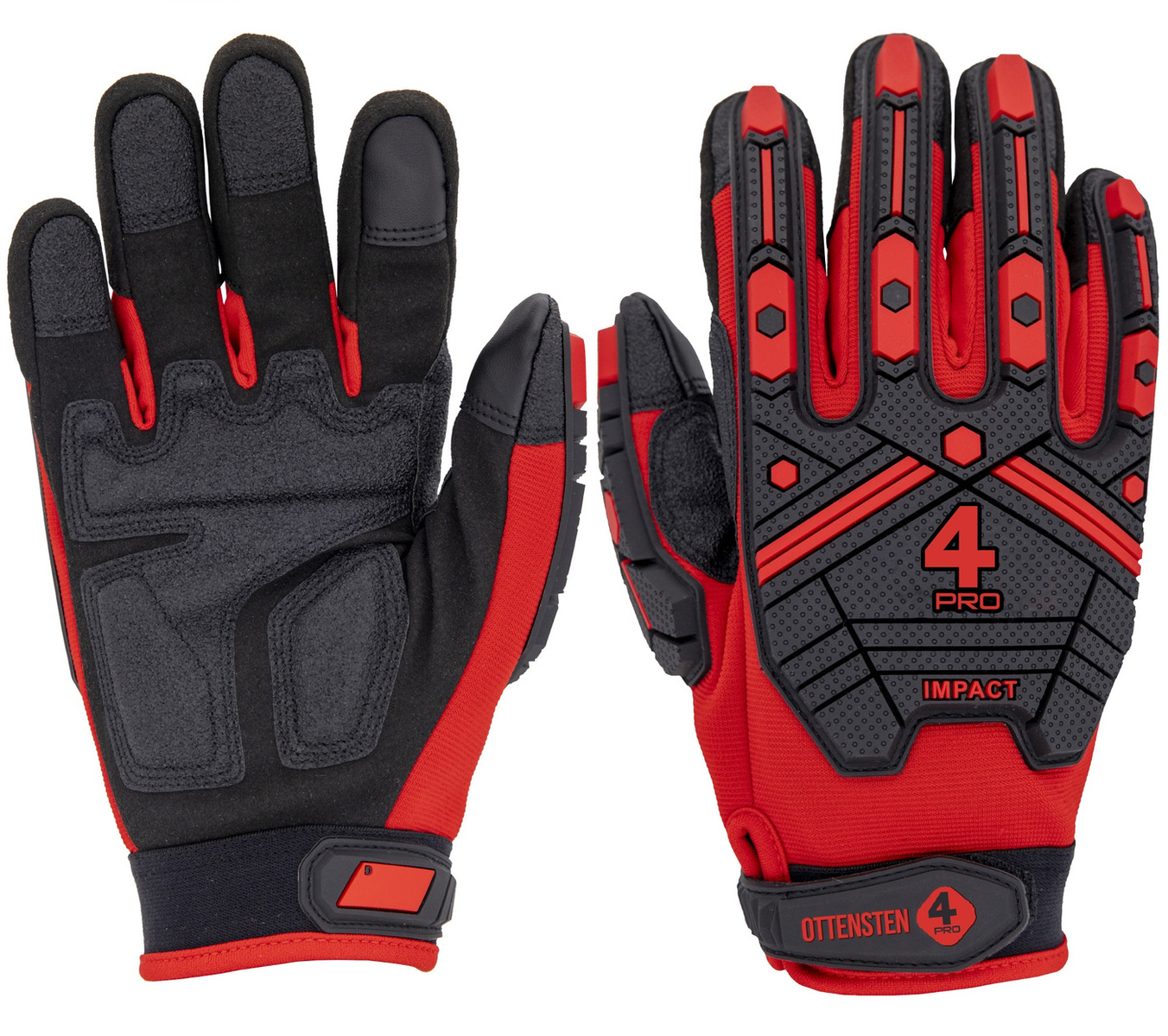 Rękawice robocze 4PRO IMPACT M 4PROSL1015/M/8 - obrazek 1