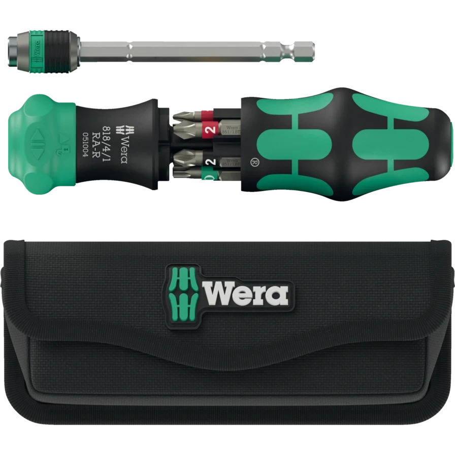 Rękojeść wkrętakowa Wera Kraftform Kompakt 20 RA-R z etui (05051514001)
