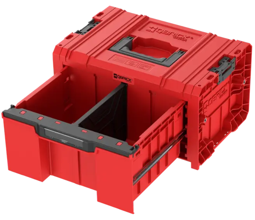 Skrzynia narzędziowa Qbrick PRO Drawe 1 Toolbox 2.0 Basic Red Ultra HD Custom SKRQPROD1B2CCZEPG001 - obrazek 1