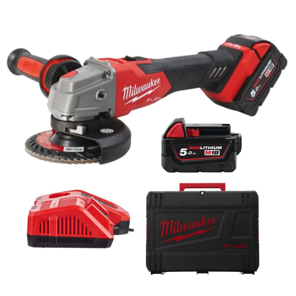 Szlifierka kątowa Milwaukee M18 FSAG125XB-502X - obrazek 1
