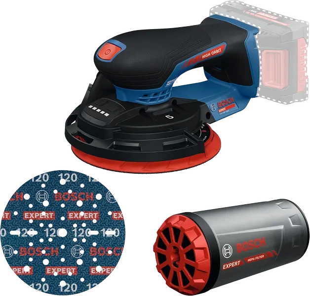 Szlifierka mimośrodowa Bosch EXPERT EXEX18V-150-5 (0601372901) - obrazek 1