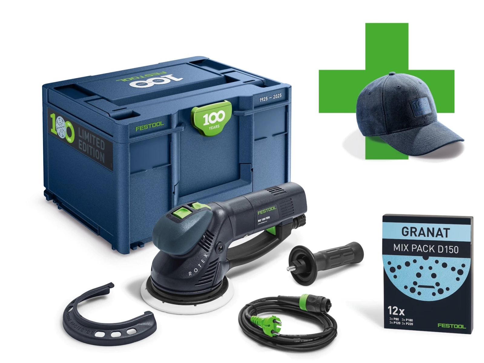 Szlifierka mimośrodowa Festool RO 150 FEQ-Plus 100Y Limited Edition 578233 - obrazek 1