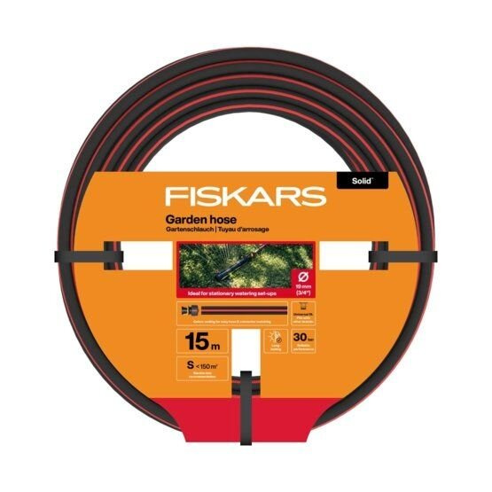 Wąż ogrodowy 3/4" 15m Fiskars 1076061 - obrazek 1