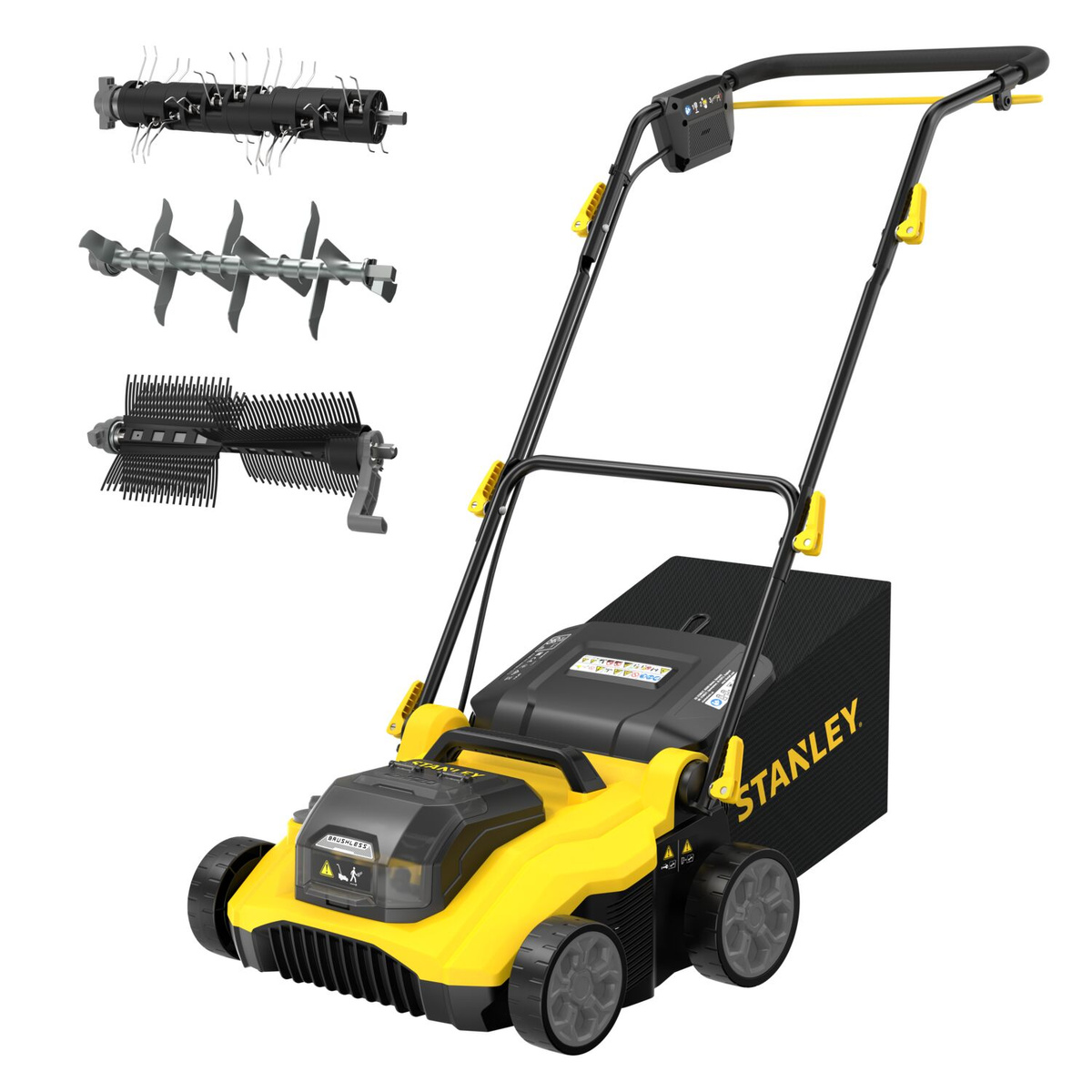 Wertykulator akumulatory 3w1 Stanley Fatmax SCOEP3801N-XJ - obrazek 1