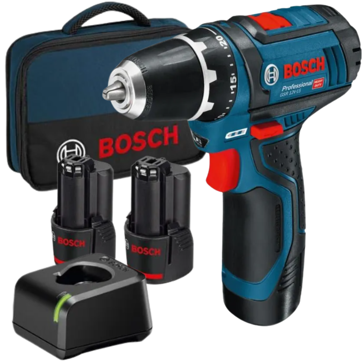 Wiertarko-wkrętarka Bosch GSR 12 V-15 FC (060186810F) - obrazek 1