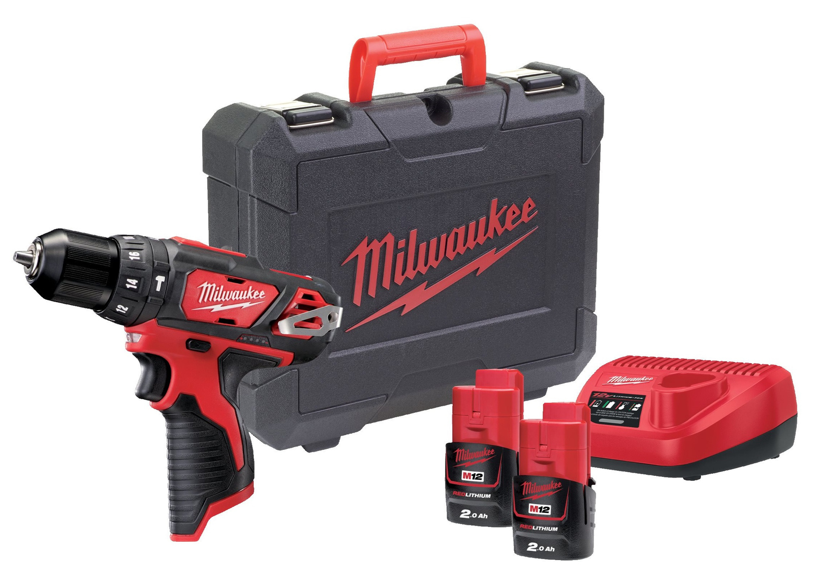 Wiertarko-wkrętarka Milwaukee M12 BPDMC-202C 4933499465 - obrazek 1