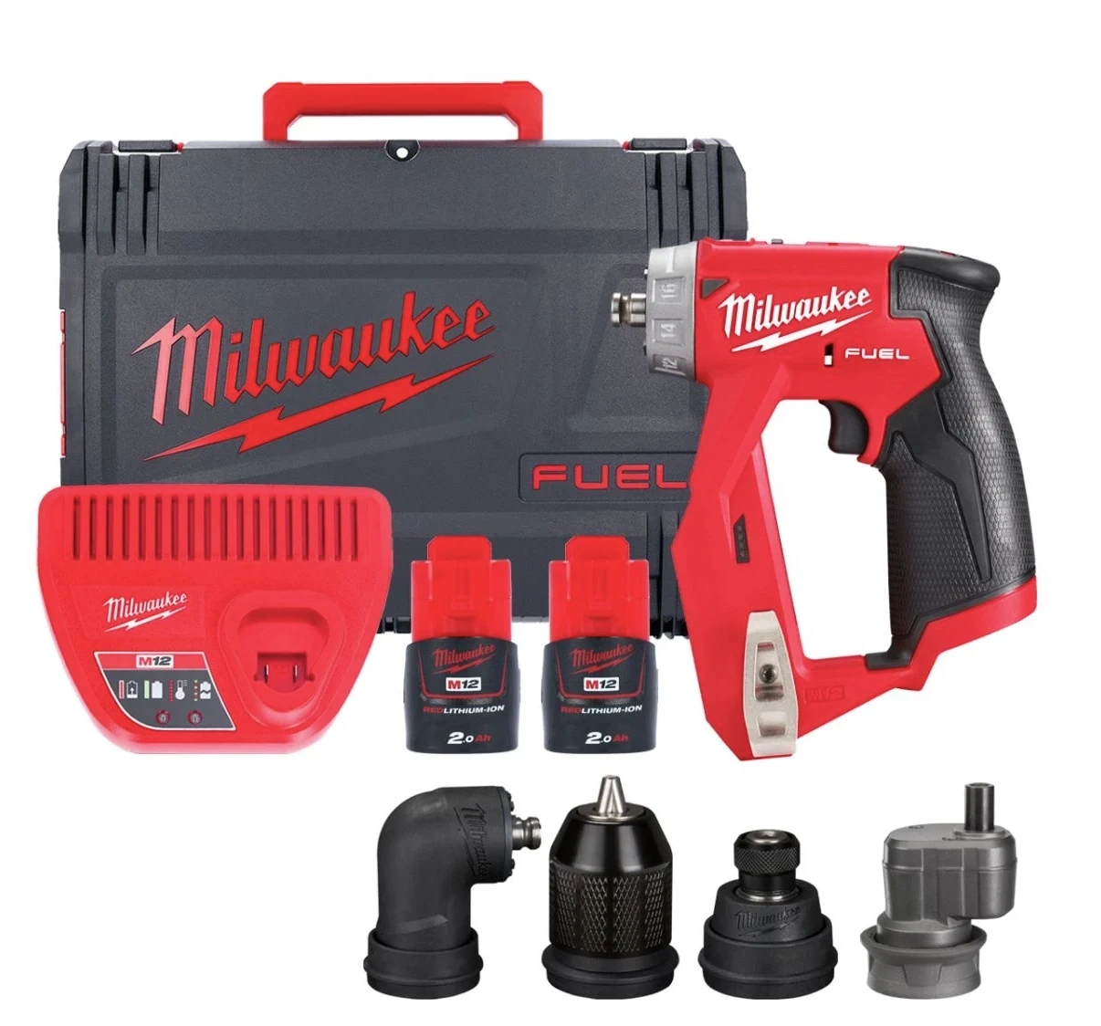 Wiertarko-wkrętarka Milwaukee M12 FDDXKIT-202X 4933464979 - obrazek 1