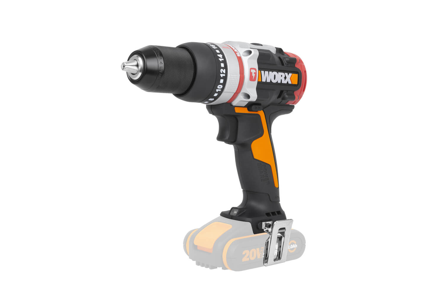Wiertarko-wkrętarka Worx WX354.9 - obrazek 1