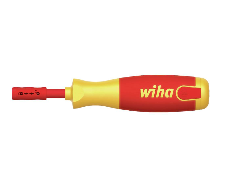 Wkrętak z magazynkiem bitów Wiha LiftUp electric z 6 bitami slimBit 41234 - obrazek 1