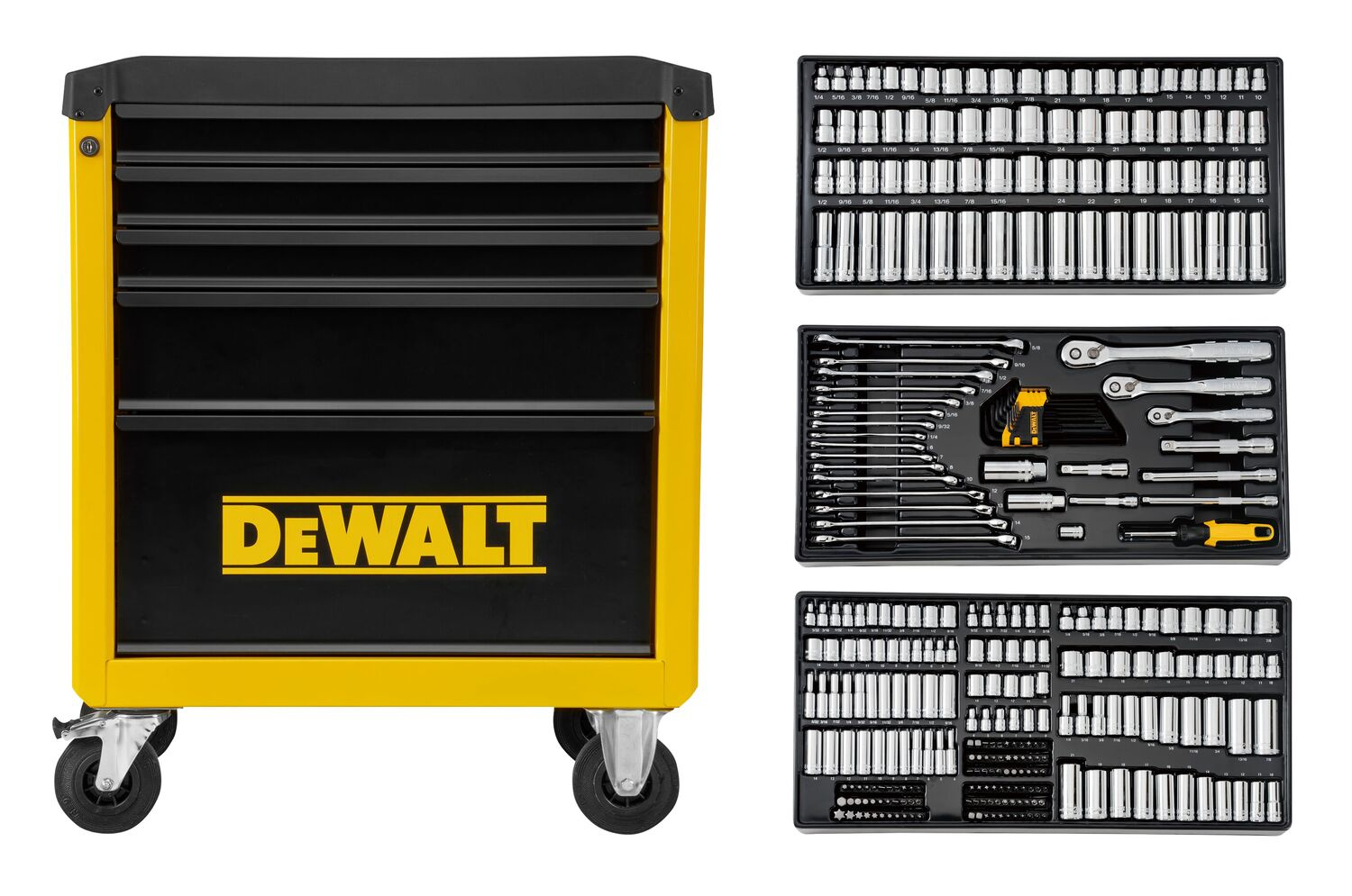 Wózek narzędziowy 341 elementów Dewalt DWHT50001-1