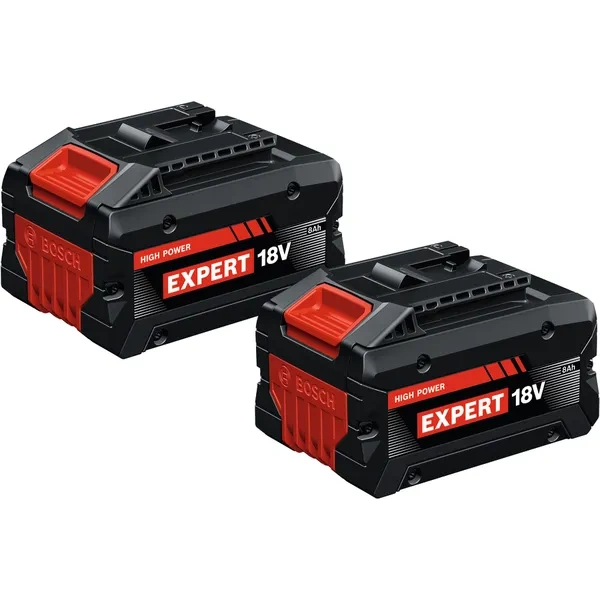 Zestaw 2 szt. akumulatorów Bosch EXPERT EXBA18V-80 18V 8Ah - obrazek 1