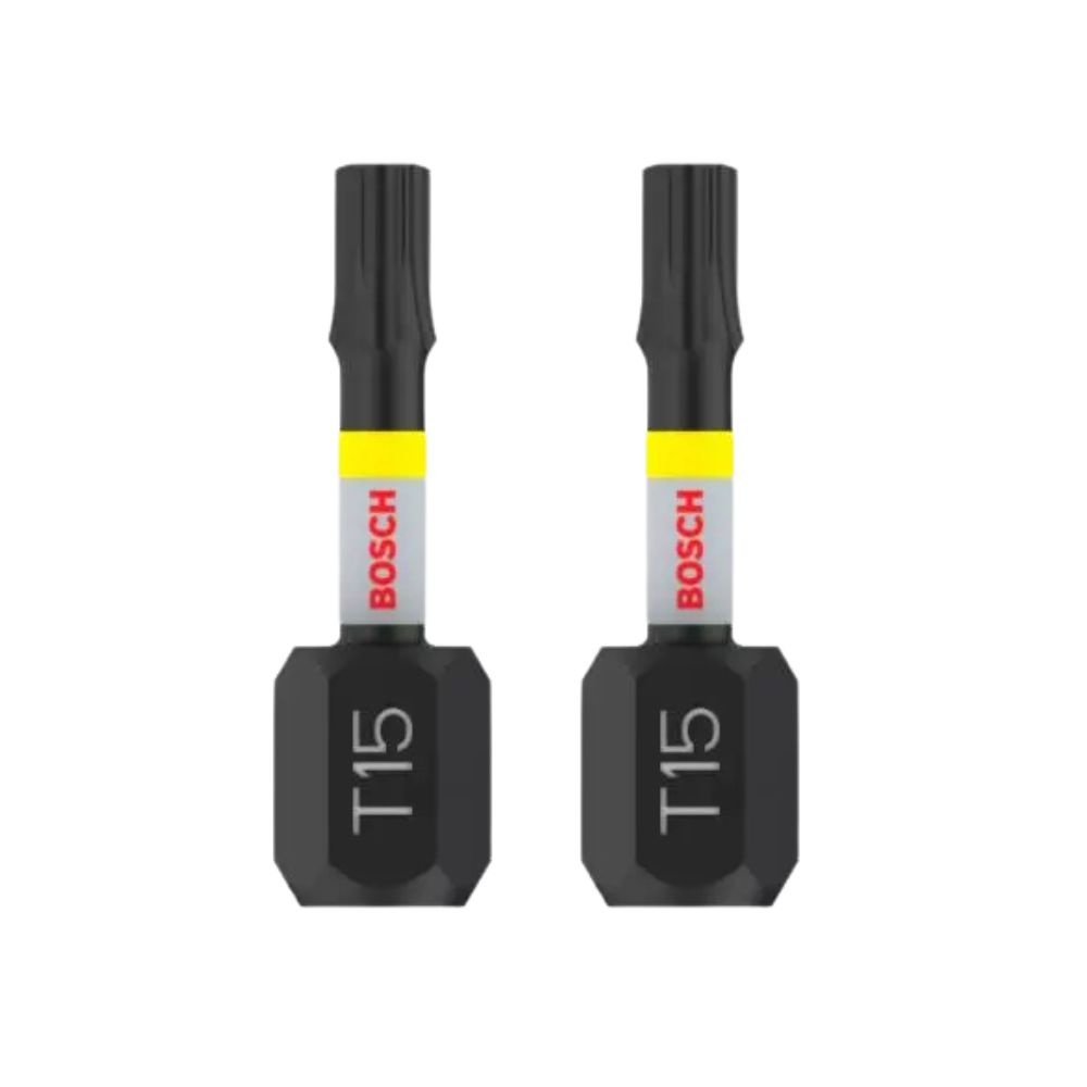 Zestaw 2 szt. bitów udarowych T15 Bosch Impact Control 2608522473