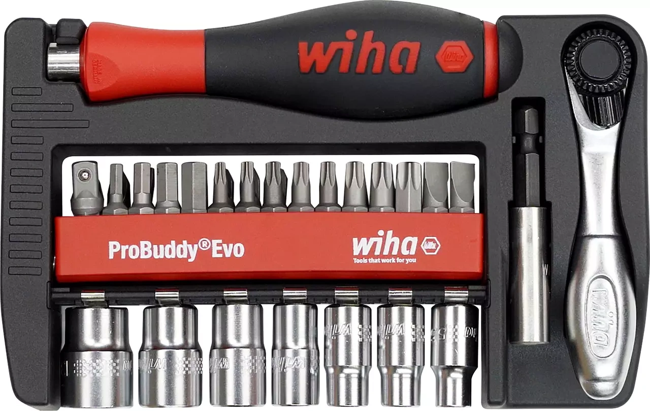 Zestaw bitów i kluczy nasadowych ProBuddy® Evo Wiha 46960 - obrazek 1