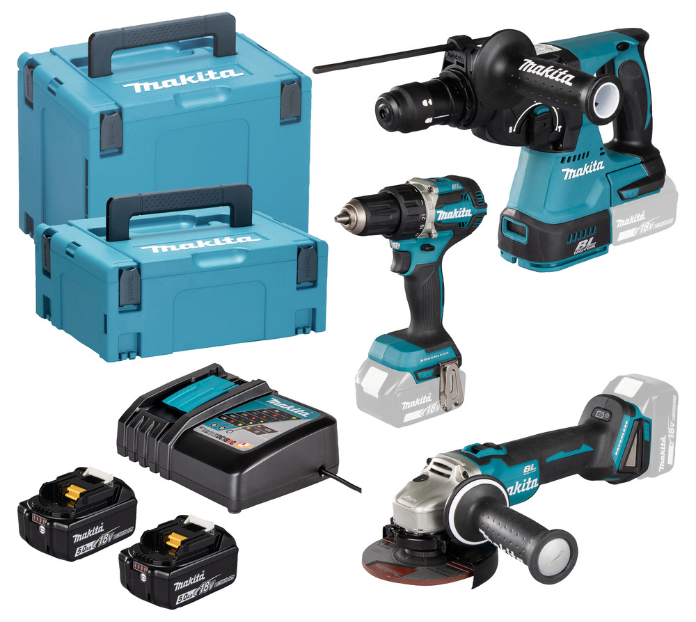 Zestaw elektronarzędzi Makita DLX3195JX1